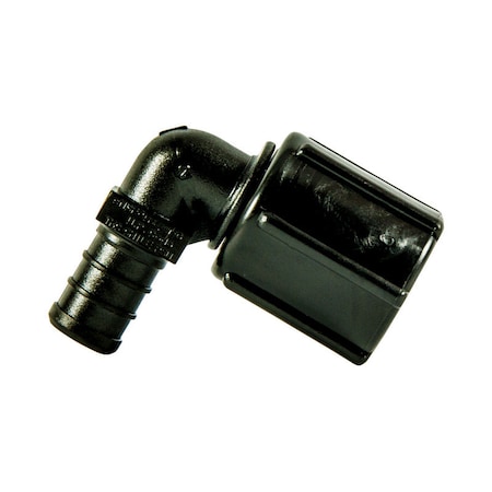 Flair-It Flair-It Ecopoly 1/2 in. PEX Barb X 1/2 in. D FPT Plastic Swivel Elbow 32816